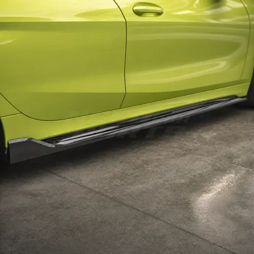 Sideskirts voor BMW 1 Series F40 M Sport & M135 – M Performance Look, Hoogglans Zwart