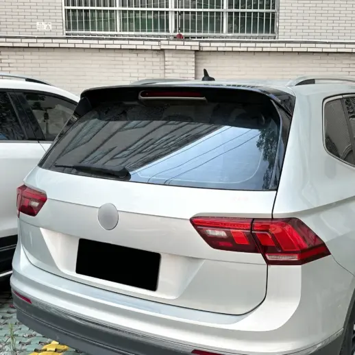 Dakspoiler 3-delig voor Volkswagen Tiguan 2 (SUV) Standard – Sport Look, Hoogglans Zwart