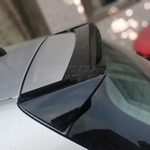 Dakspoiler voor BMW 1 Series E87 – Racing Look, Hoogglans Zwart