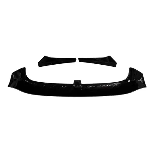 Dakspoiler 3-delig voor Volkswagen Golf 7/7.5 (Hatchback) R Line & GTI & GTE & GTD & R – Clubsport Look, Hoogglans Zwart