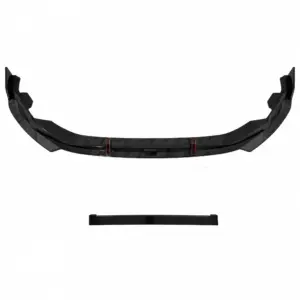 Front Splitter Voor Audi A3 S Line/S3 8Y (Sedan & Sportback) Pre-Facelift – Performance Look, Hoogglans Zwart