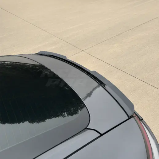 Spoiler cap voor Porsche Panamera G2 – Sport Look, Hoogglans Zwart