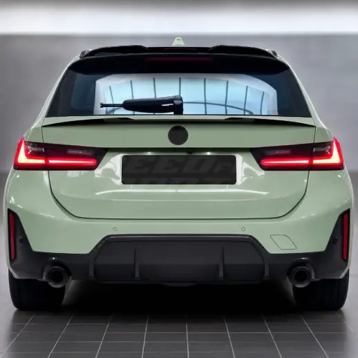 Dakspoiler voor BMW 3 Series G21 – Racing Look, Hoogglans Zwart