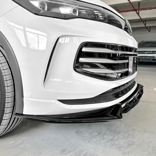 Voorspoiler voor Volkswagen Tiguan 3 (SUV) Standard – Sport Look, Hoogglans Zwart