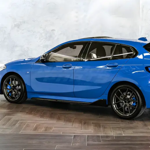 Sideskirts voor BMW 1 Series F40 M Sport & M135 – M Sport Look, Hoogglans Zwart