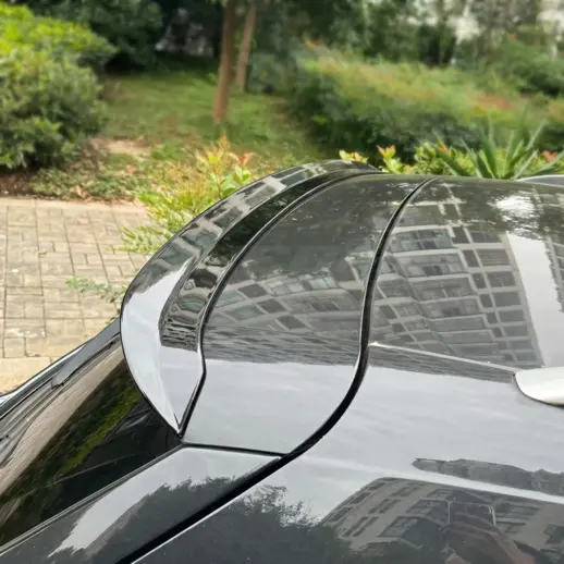Dakspoiler voor Audi Q5/SQ5 8R (SUV) – Sport Look, Hoogglans Zwart