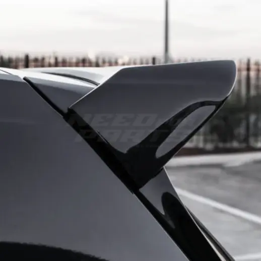Dakspoiler voor Volkswagen Golf 7/7.5 (Hatchback) R Line & GTI & GTE & GTD & R – Performance Look, Hoogglans Zwart