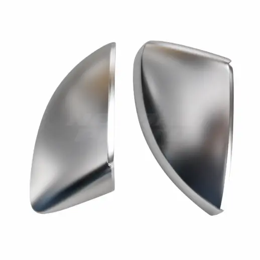 Spiegelkappen (Vervangend) voor Audi A3/S3/RS3 8V (Cabriolet & Hatchback & Sedan & Sportback) – S3 Look, Chroom