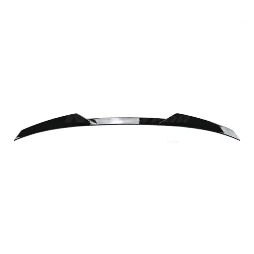 Middenspoiler voor Audi A4/S4/RS4 B9 (Avant) – Racing Look, Hoogglans Zwart