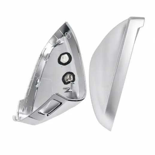 Spiegelkappen (Vervangend) met side assist voor Audi A4/S4/RS4 B9 (Allroad & Avant & Sedan) – S4 Look, Chroom