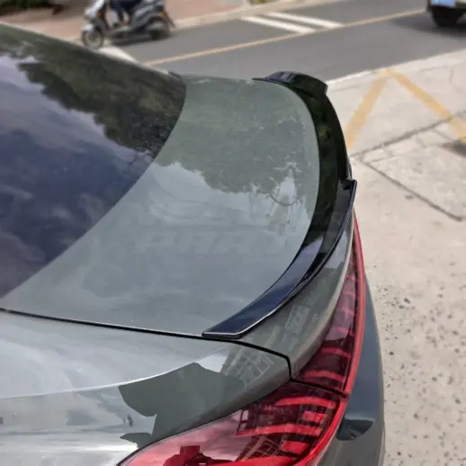 Achterspoiler voor Audi A5/S5 B10 (Sedan) – M4 Look, Hoogglans Zwart