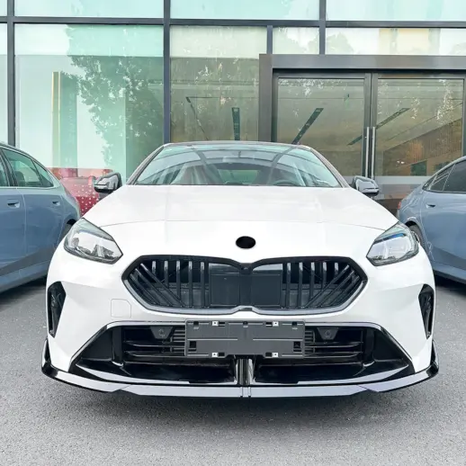 Voorspoiler voor BMW 1 Series F70 M Sport & M135 – M Performance Look, Hoogglans Zwart