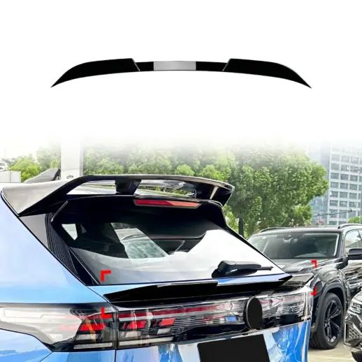 Middenspoiler voor Volkswagen Tiguan 3 (SUV) – Sport Look, Hoogglans Zwart