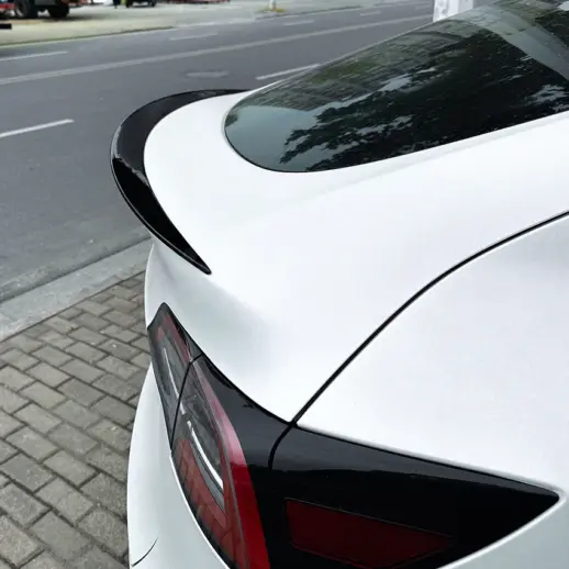 Achterspoiler voor Tesla Model Y MY Pre-Facelift – Super Sport Look, Hoogglans Zwart