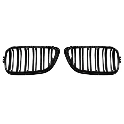 Nieren dubbele spijl voor BMW 2 Series F22/F23 – M Performance Look, Hoogglans Zwart