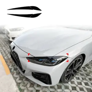 Headlight Covers Voor BMW 3 Series G81/G80 & BMW 4 Series G26/G23/G22/G83/G82 – M Performance Look, Hoogglans Zwart