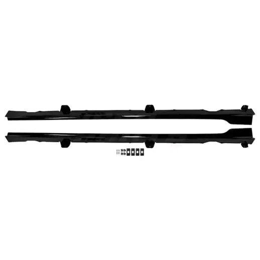 Sideskirts voor Volkswagen Golf 7/7.5 (Hatchback) R Line & R – Racing Look, Hoogglans Zwart
