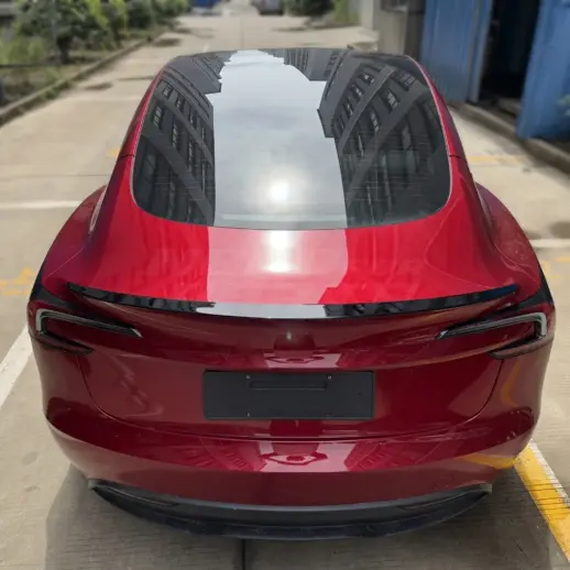 Achterspoiler voor Tesla Model 3 M3 Facelift – Performance Look, Hoogglans Zwart
