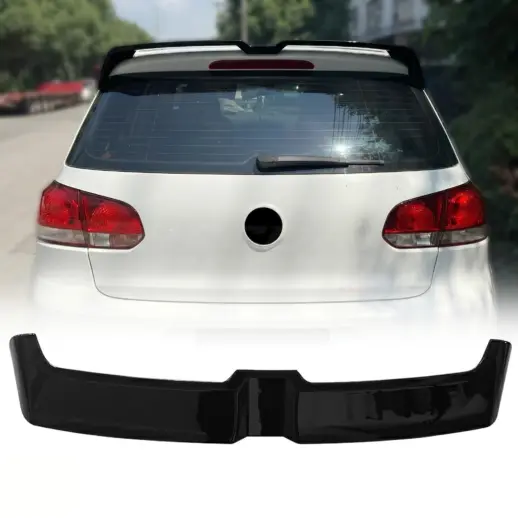 Dakspoiler voor Volkswagen Golf 6 (Hatchback) Standard – Aero Look, Hoogglans Zwart