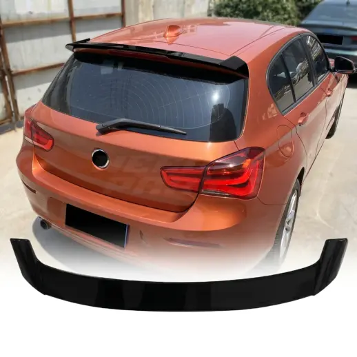Dakspoiler voor BMW 1 Series F20/F21 – M Performance Look, Hoogglans Zwart