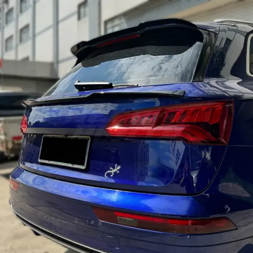 Middenspoiler voor Audi Q5/SQ5 FY (SUV) – Sport Look, Hoogglans Zwart