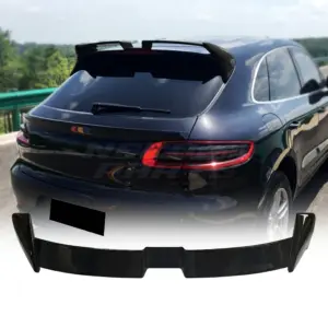 Roof Spoiler Voor Porsche Macan 95B – Performance Look, Hoogglans Zwart