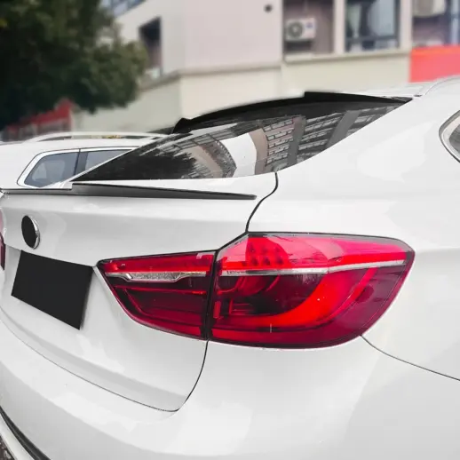 Dakspoiler voor BMW X6 F16 – M Performance Look, Hoogglans Zwart
