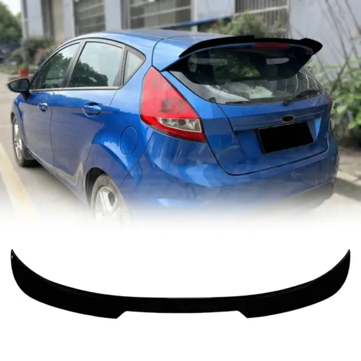 Dakspoiler voor Ford Fiesta Mk7 (CB1) Pre-Facelift Standard – Sport Look, Hoogglans Zwart