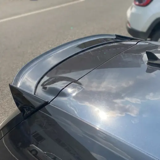 Dakspoiler voor Volkswagen Scirocco Mk3 (Coupé) Pre-Facelift – Racing Look, Hoogglans Zwart