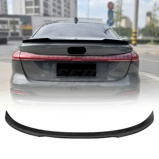 Achterspoiler voor Audi A5/S5 B10 (Sedan) – M4 Look, Hoogglans Zwart