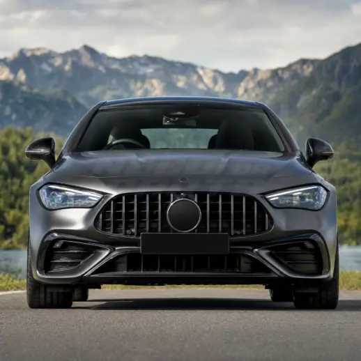 Grill voor Mercedes CLE C236 – GTR Panamericana Look, Chroom