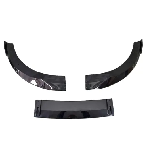 Voorspoiler voor Audi A6 S Line/S6 C8 (Avant & Sedan) – Sport Look, Hoogglans Zwart