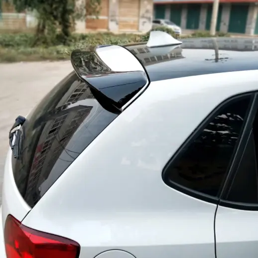 Dakspoiler voor Volkswagen Polo 5 (Hatchback) Standard & R Line & GTI – Sport Look, Hoogglans Zwart