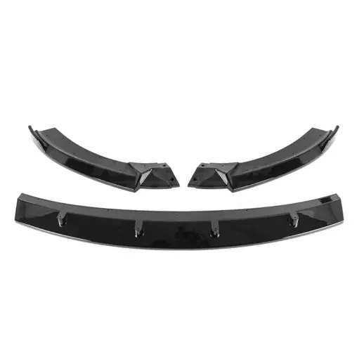 Voorspoiler voor Seat Ibiza Mk4 FR – Sport Look, Hoogglans Zwart