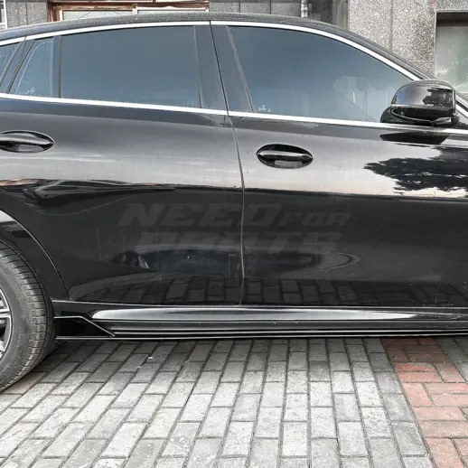 Sideskirts voor BMW X6 G06 M Sport & M50 & M60 – M Performance Look, Hoogglans Zwart