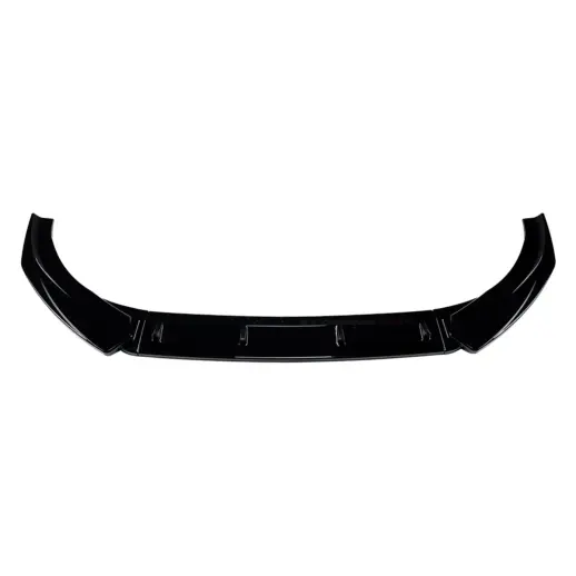 Voorspoiler voor Audi A3 S Line/S3 8V (Cabriolet & Sedan) Pre-Facelift – Sport Look, Hoogglans Zwart