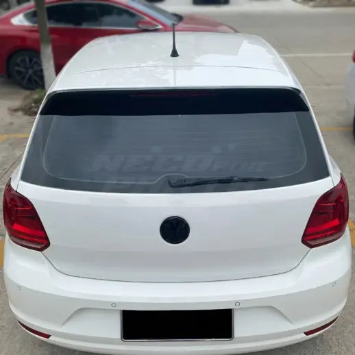 Dakspoiler voor Volkswagen Polo 5 (Hatchback) Standard & R Line & GTI – GTI Look, Hoogglans Zwart