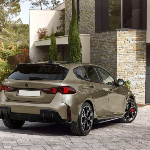 Sideskirts voor BMW 1 Series F70 M Sport & M135 – M Performance Look, Hoogglans Zwart