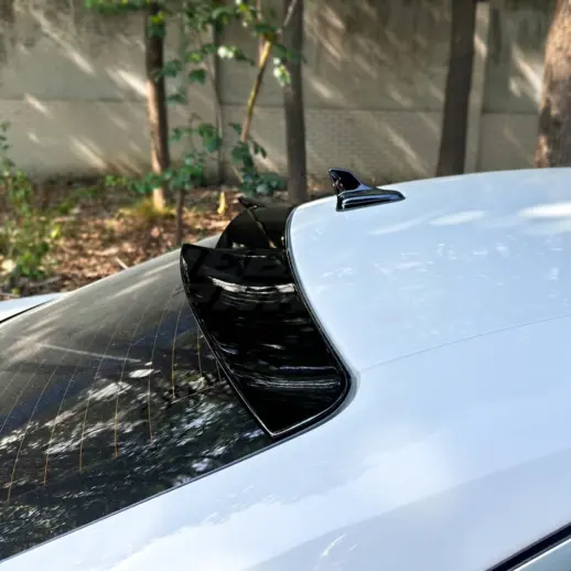 Dakspoiler voor Audi A3/S3/RS3 8Y (Sedan) – M4 Look, Hoogglans Zwart