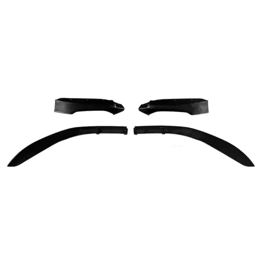Voorspoiler voor BMW 1 Series F20/F21 LCI M Sport & M140 & M135 – M Performance Look, Hoogglans Zwart
