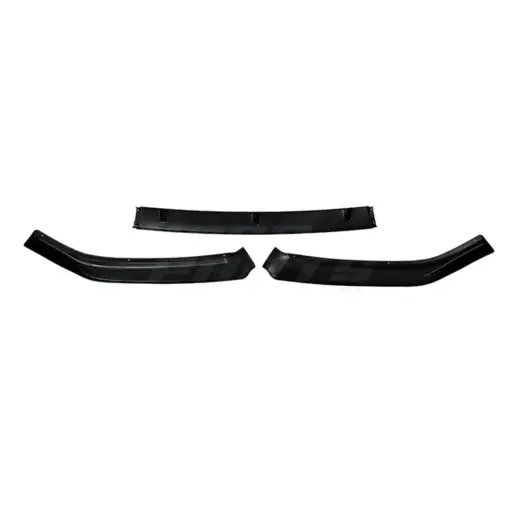 Voorspoiler voor Volkswagen Polo 5 (Hatchback) Facelift Standard – Sport Look, Hoogglans Zwart