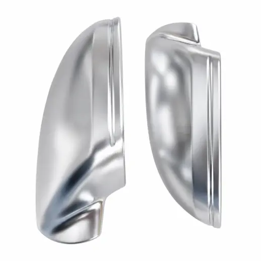 Spiegelkappen (Vervangend) voor Audi A6/S6/RS6 C7 (Allroad & Avant & Sedan) Facelift – S6 Look, Chroom