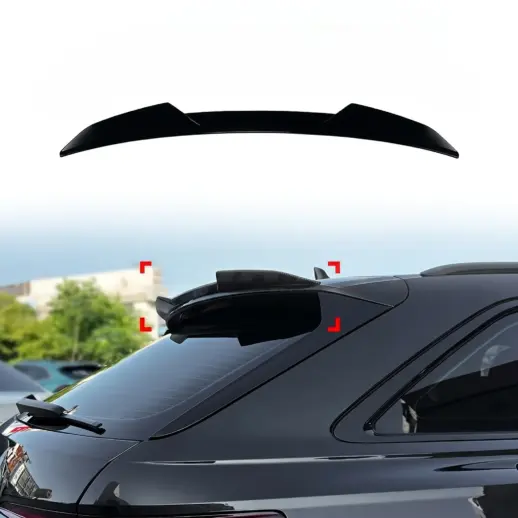 Dakspoiler voor Audi A6/S6/RS6 C8 (Avant) – Sport Look, Hoogglans Zwart