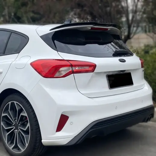 Dakspoiler voor Ford Focus Mk4 (C519) Pre-Facelift Standard & ST & Active – Sport Look, Hoogglans Zwart