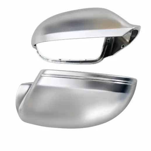 Spiegelkappen (Vervangend) voor Audi A6/S6/RS6 C7 (Allroad & Avant & Sedan) Facelift – S6 Look, Chroom