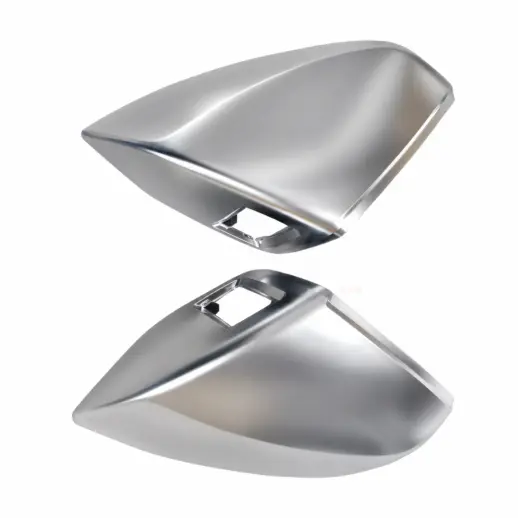 Spiegelkappen (Vervangend) met side assist voor Audi Q5/SQ5 FY (SUV & Sportback) – SQ5 Look, Chroom