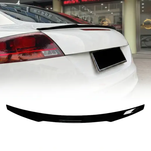 Spoiler cap voor Audi TT/TT RS/TTS 8J (Coupé) – Sport Look, Hoogglans Zwart