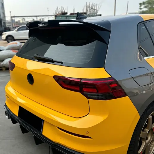 Dakspoiler voor Volkswagen Golf 8/8.5 (Hatchback) Standard & R Line & GTE – Aero Performance Look, Hoogglans Zwart