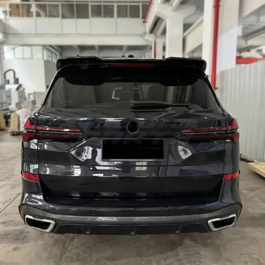Dakspoiler voor BMW X5 G05 – Racing Look, Hoogglans Zwart