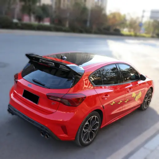Dakspoiler voor Ford Focus Mk4 (C519) Pre-Facelift Standard & ST & Active – RS Look, Hoogglans Zwart
